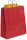 VP Papier-Tragetaschen Toptwist rot 40,0 x 45,0 cm, 50 St.