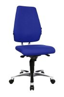 Topstar Bürostuhl Body Balance S30, SI99T26 Stoff blau, Gestell alu