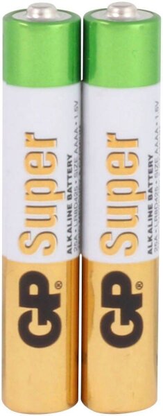 GP Batterien SUPER Alkali-Mangan Mini AAAA 1,5 V, 2 St.