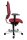 Topstar Bürostuhl Body Balance S30, SI99T21 Stoff rot, Gestell alu