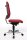 Topstar Bürostuhl Body Balance S30, SI99T21 Stoff rot, Gestell alu