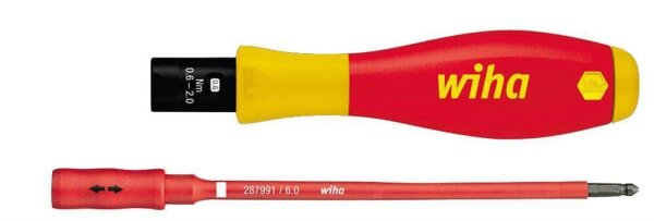 Wiha Drehmoment-Schraubendreher TorqueVario®-S VDE 26626, 1 St.