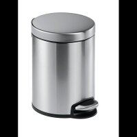 DURABLE Slow Motion Kosmetikeimer 5,0 l edelstahl, 1 St.