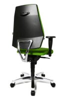 Topstar Bürostuhl Body Balance S30, SI99T35 Stoff grün, Gestell alu