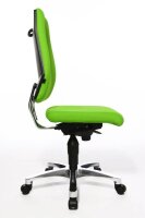 Topstar Bürostuhl Body Balance S30, SI99T35 Stoff grün, Gestell alu