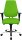 Topstar Bürostuhl Body Balance S30, SI99T35 Stoff grün, Gestell alu