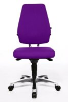 Topstar Bürostuhl Body Balance S30, SI99T33 Stoff lila, Gestell alu