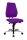 Topstar Bürostuhl Body Balance S30, SI99T33 Stoff lila, Gestell alu