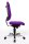 Topstar Bürostuhl Body Balance S30, SI99T33 Stoff lila, Gestell alu