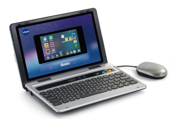 vtech® Genio Lernlaptop Lernspielzeug silber