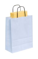 VP Papier-Tragetaschen Toptwist hellblau 24,0 x 31,0 cm,...