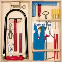 PEBARO Laubsäge-Set Klapp-Kasten