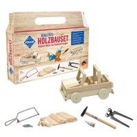 PEBARO Bastelset Holzbau braun