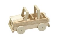 PEBARO Bastelset Holzbau braun