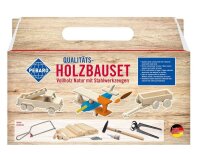 PEBARO Bastelset Holzbau braun