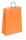VP Papier-Tragetaschen Toptwist orange 32,0 x 42,0 cm, 50 St.