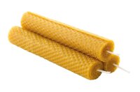 PEBARO Bastelset Kerzen aus Bienenwaben gelb