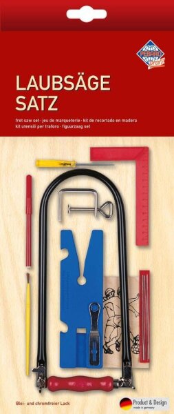PEBARO Laubsäge-Set Garnitur 30,0 cm