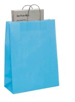 VP Papier-Tragetaschen Toptwist aquamarin 32,0 x 42,0 cm,...