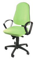Topstar Bürostuhl Body Balance 50, BAL50T35 Stoff grün, Gestell schwarz