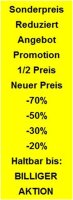 PrinterLabels AS SATO JUDO Prozent Preisauszeichner