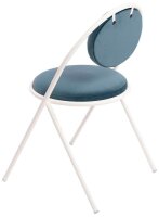 meet powered by PAPERFLOW Besucherstühle SATURNE CHSATX2DV.13.06 blau Stoff, 2 St.