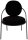 meet powered by PAPERFLOW Sessel SATURNE schwarz Stoff 70,0 x 73,0 x 88,0 cm, 2 St.