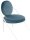 meet powered by PAPERFLOW Sessel SATURNE blau weiß Stoff 70,0 x 73,0 x 88,0 cm, 2 St.
