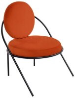 meet powered by PAPERFLOW Sessel SATURNE rost schwarz...