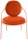 meet powered by PAPERFLOW Sessel SATURNE rost rosa Stoff 70,0 x 73,0 x 88,0 cm, 2 St.