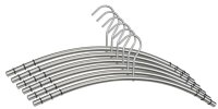 SZ Metall Kleiderbügel silber, 6 St.