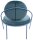 meet powered by PAPERFLOW Sessel SATURNE blau Stoff 70,0 x 73,0 x 88,0 cm, 2 St.