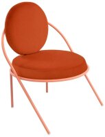 meet powered by PAPERFLOW Sessel SATURNE rost rosa...