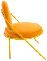meet powered by PAPERFLOW Sessel SATURNE safran Stoff 70,0 x 73,0 x 88,0 cm, 2 St.