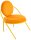 meet powered by PAPERFLOW Sessel SATURNE safran Stoff 70,0 x 73,0 x 88,0 cm, 2 St.