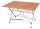 Garden Pleasure Gartentisch Wien braun rechteckig 120,0 x 80,0 x 74,0 cm