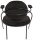 meet powered by PAPERFLOW Sessel SATURNE schwarz Kunstleder 70,0 x 73,0 x 88,0 cm, 2 St.