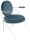 meet powered by PAPERFLOW Sessel SATURNE blau weiß Stoff 70,0 x 73,0 x 88,0 cm, 2 St.