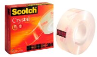 Scotch Crystal Klebefilm kristall-klar 19,0 mm x 33,0 m 1...
