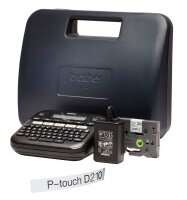 brother P-touch D210VP Beschriftungsgerät schwarz