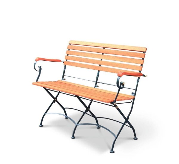 Garden Pleasure Gartenbank Wien 304933 braun Holz 116,0 cm