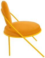 meet powered by PAPERFLOW Sessel SATURNE safran Kunstleder 70,0 x 73,0 x 88,0 cm, 2 St.