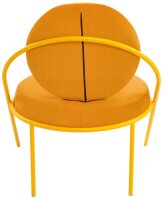 meet powered by PAPERFLOW Sessel SATURNE safran Kunstleder 70,0 x 73,0 x 88,0 cm, 2 St.