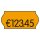 PrinterLabels AS Preisetiketten leuchtorange permanent 26,0 x 12,0 mm, 12 Rollen
