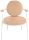 meet powered by PAPERFLOW Sessel SATURNE elfenbein weiß Stoff 70,0 x 73,0 x 88,0 cm, 2 St.