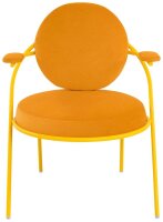 meet powered by PAPERFLOW Sessel SATURNE safran Kunstleder 70,0 x 73,0 x 88,0 cm, 2 St.