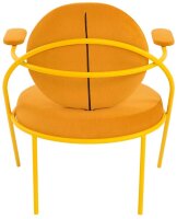 meet powered by PAPERFLOW Sessel SATURNE safran Kunstleder 70,0 x 73,0 x 88,0 cm, 2 St.