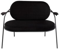 meet powered by PAPERFLOW 2-Sitzer Sofa SATURNE schwarz...
