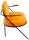 meet powered by PAPERFLOW 2-Sitzer Sofa SATURNE safran schwarz Stoff 118,0 x 73,0 x 88,0 cm, 1 St.
