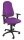 Topstar Bürostuhl Body Balance 50, BAL50T33 Stoff lila, Gestell schwarz